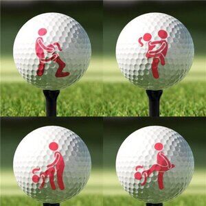 Golf Ball Marker Stamp Stencil Custom Tool for Men